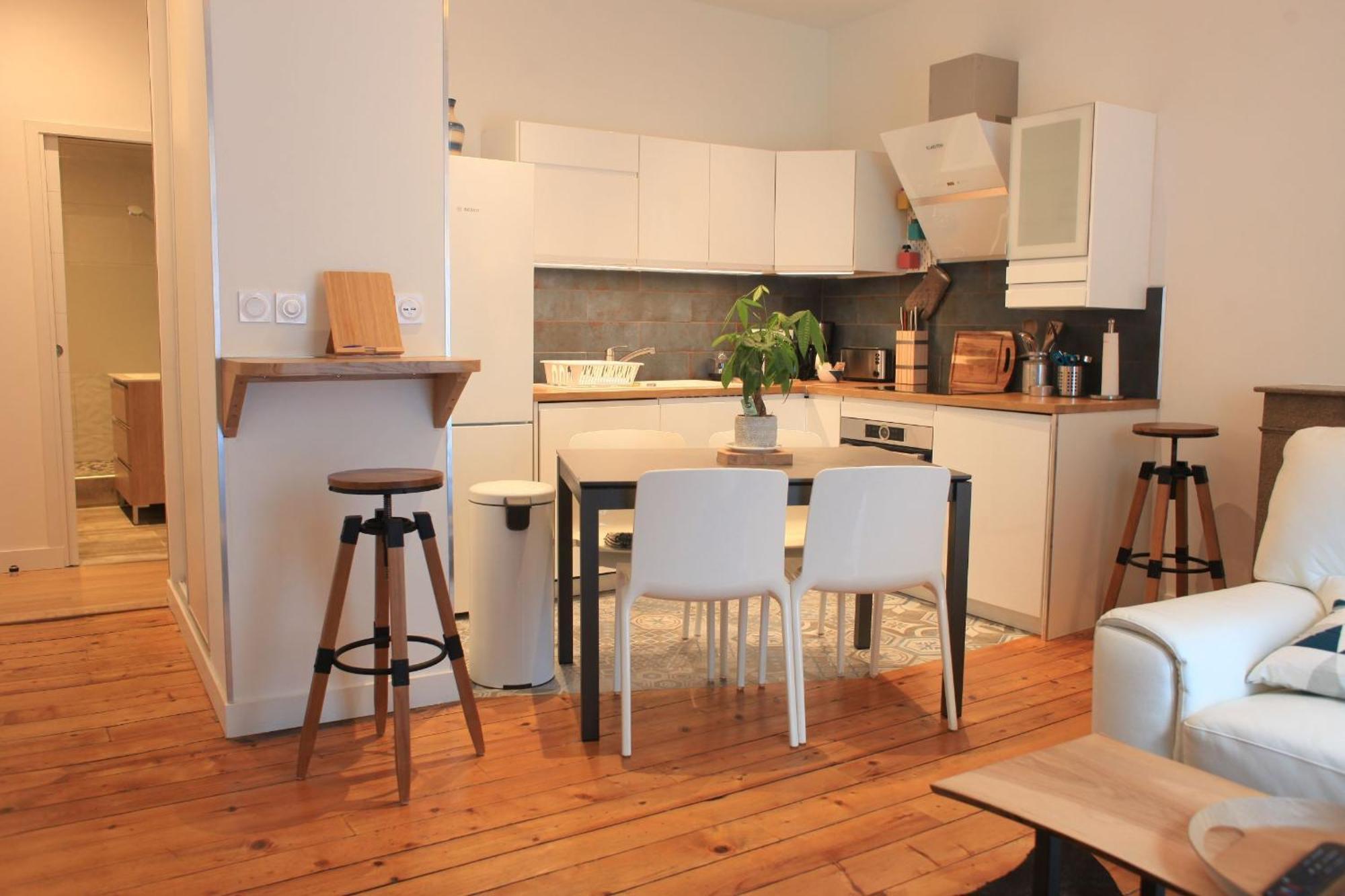Hotegam Agency, 70 Rue Thiers Championnet, Close Sncf, New & Design, 2 Bedrooms, 1 Office Grenoble Bagian luar foto