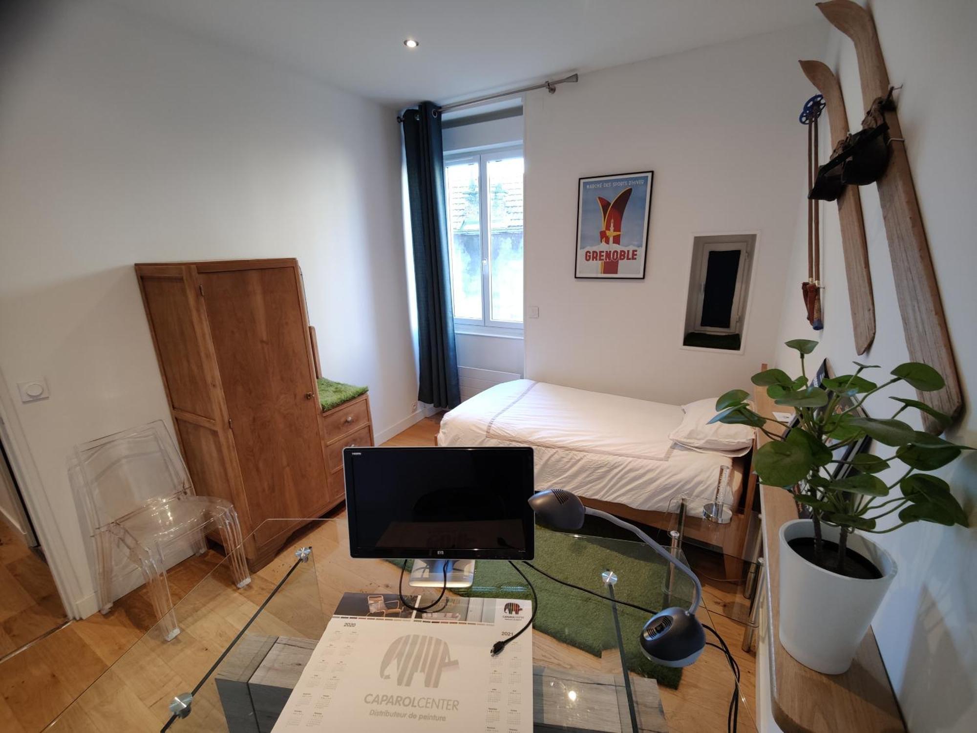 Hotegam Agency, 70 Rue Thiers Championnet, Close Sncf, New & Design, 2 Bedrooms, 1 Office Grenoble Bagian luar foto