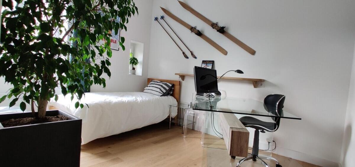 Hotegam Agency, 70 Rue Thiers Championnet, Close Sncf, New & Design, 2 Bedrooms, 1 Office Grenoble Ruang foto